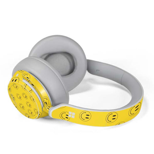 Happy Face Pattern Surface Headphones Skin